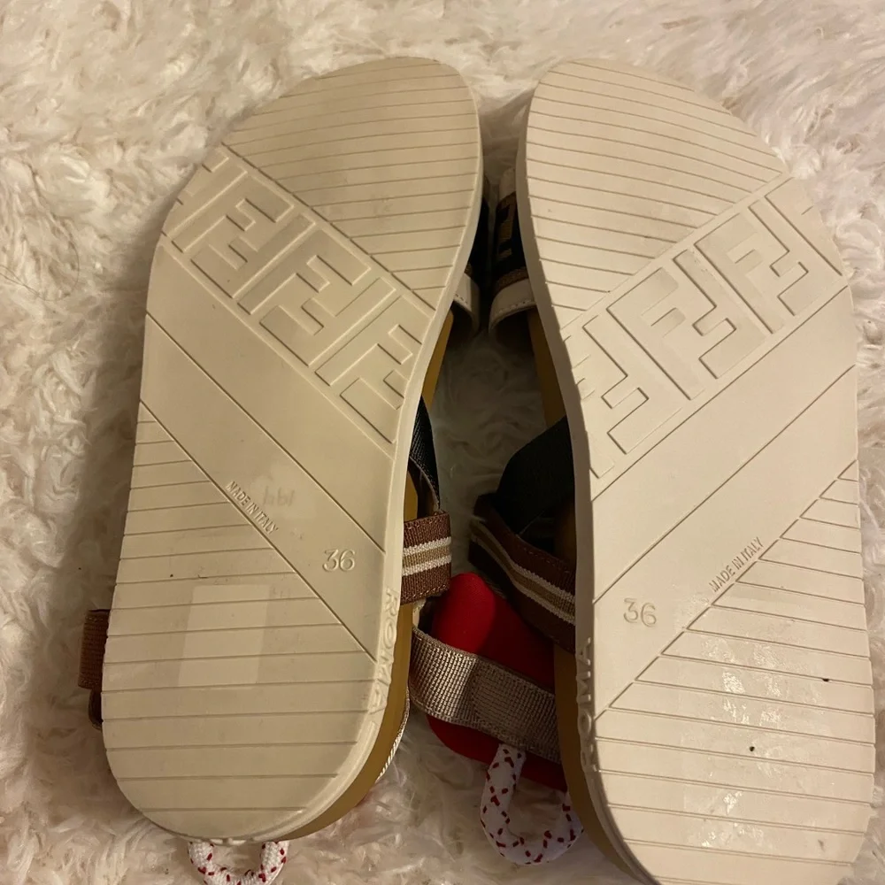 Fendi FF Logo Sandal